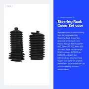 Protezione per la steerin - Copertura in gomma - Sostituzione per Polaris Ranger RZR 400/500/570/700/800/900 - Resistente agli urti - Imbottito - Materiale duraturo - Protezione per la steerin