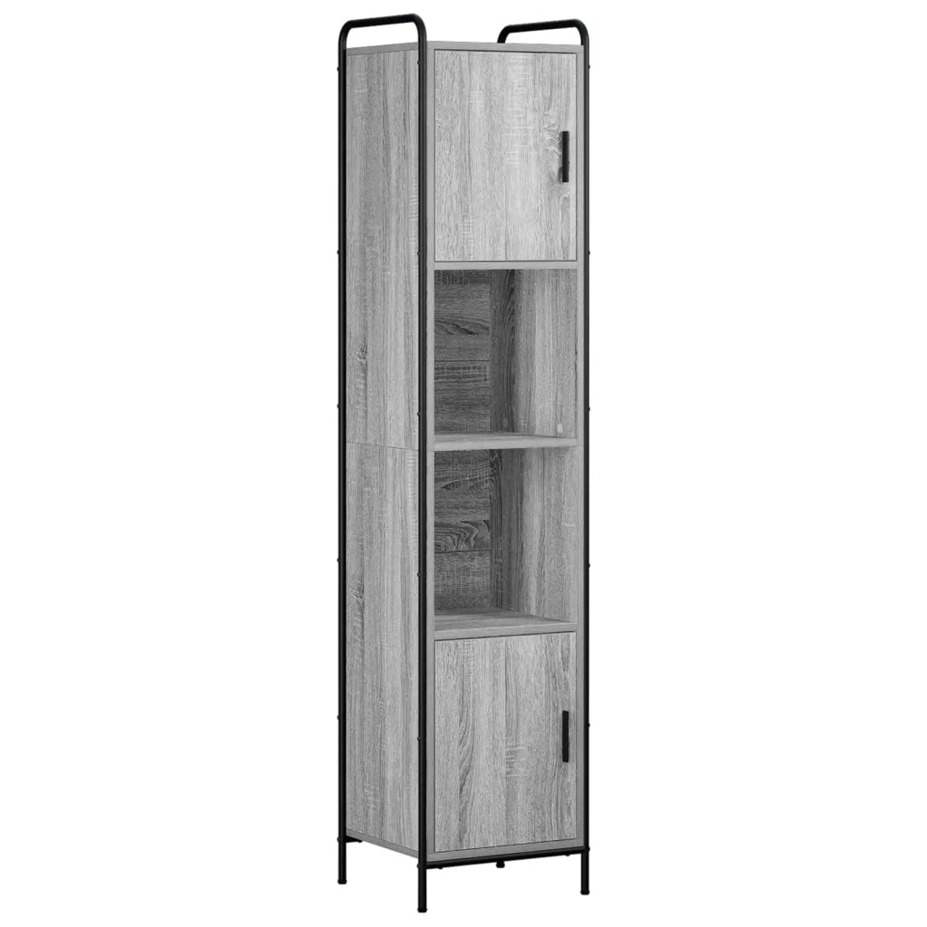 Mobile da Bagno Sonoma grigio 46 x 36 x 181 cm 8014031
