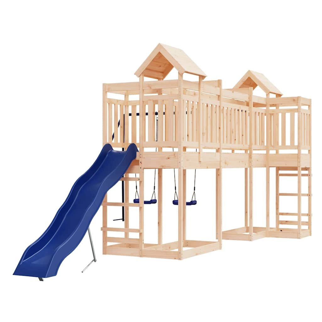 Set da Gioco da Esterno in Legno Massello di Pinocod mxl 126651