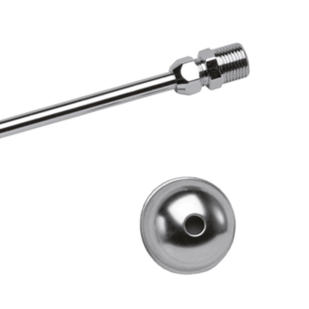 Rubinetto per cassetta cromato 1/2mx3/8f