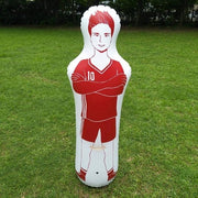 Allenamento di Calcio con Bolla 035 m PVC Borsa di Allenamento - Dribbling, Passaggi e Colpi di Testa per Allenamento del Portiere e Difensore.