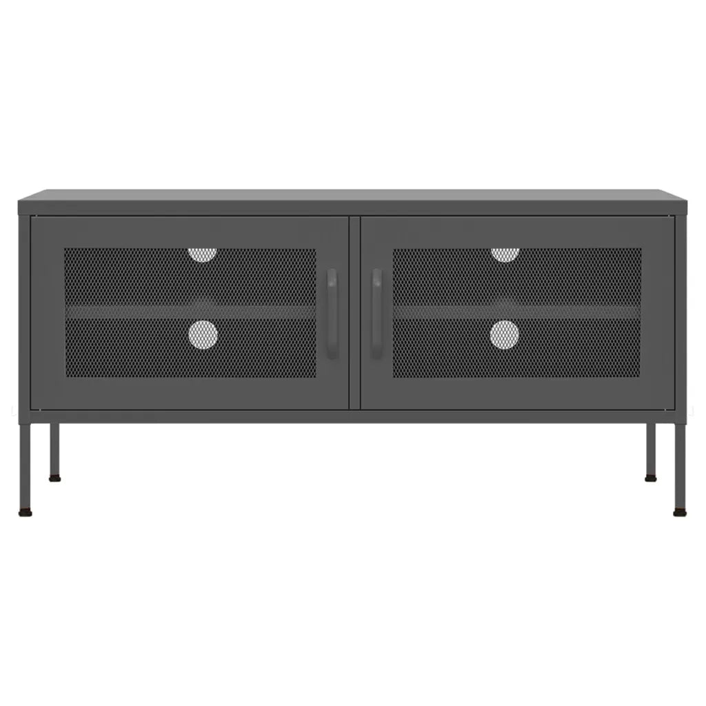 Mobile TV Antracite 105x35x50 cm in Acciaio cod mxl 33904