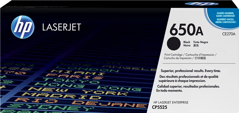 HP Cartuccia Toner originale nero LaserJet 650A