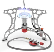 Bruciatore da Campeggio Compatto 3,2 kW con Accensione a Piëzoelettrica - Ideale per Campeggi e Attività all'Aperto