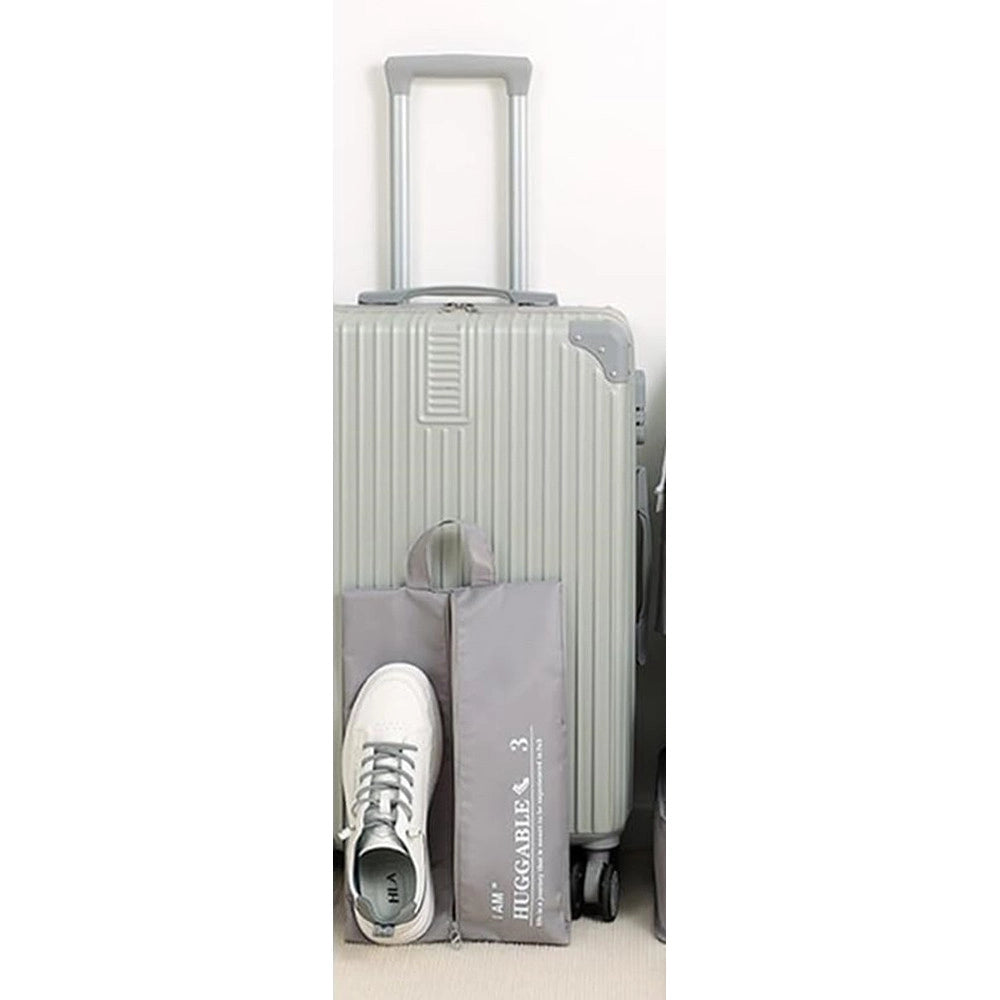 Trade Shop - Organizer Viaggio Casa Borsa Impermeabile Organizzatore Valigia Grigio 38x23x12cm 87711 -
