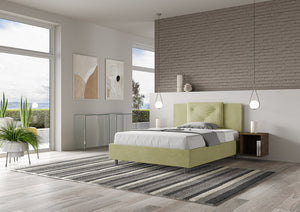 Letto Matrimoniale 160x200 cm Senza Rete Appia Tè Verde