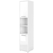 Lenart mobile BC 08 colonna verticale camera da letto cm46x45x217h biaco lucido