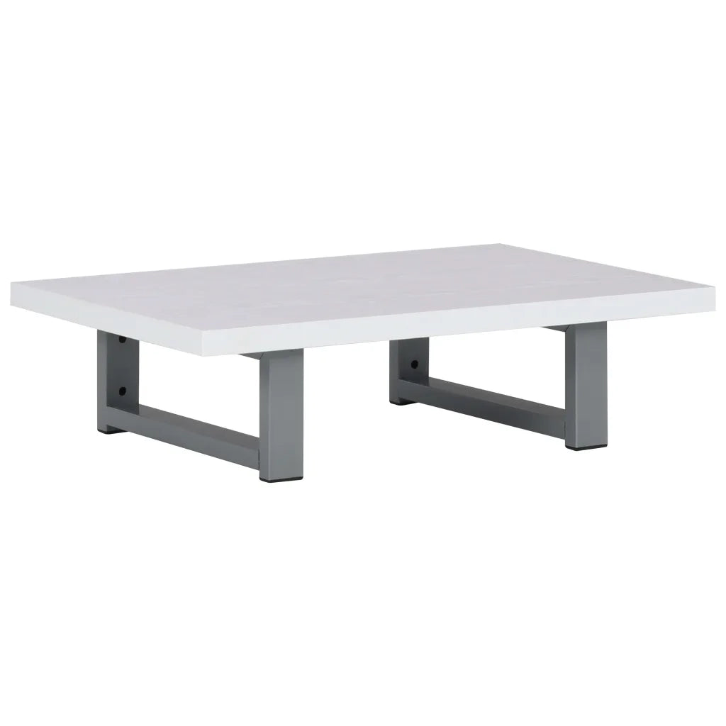 Set Mobili da Bagno 2 pz Ceramica Bianco