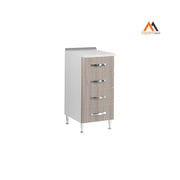 CASSETTIERA PER CUCINE COMPONIBILI L.40 x P.50 x H.85. - col