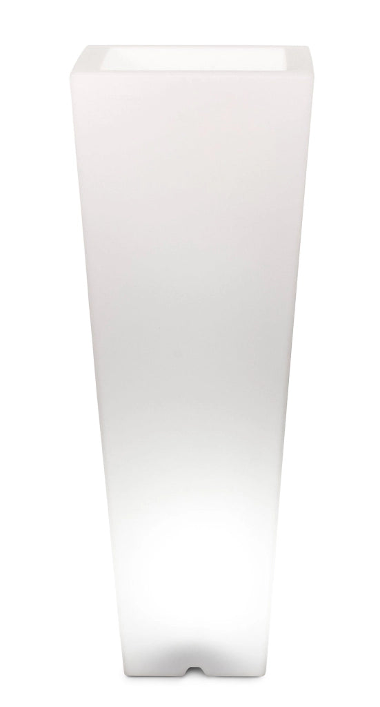 Vaso Luminoso 34x86 cm in Resina Arkema Quadro 86 SL
