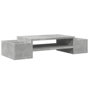 Supporto per monitor scrivania con contenitore legno ingegnerizzato grigio 02_0044926