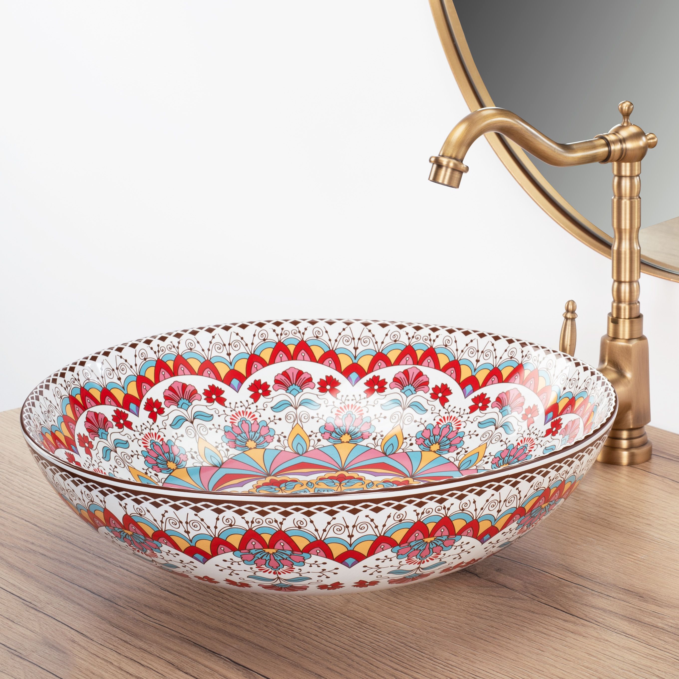 Lavabo Da Appoggio Rea Peru