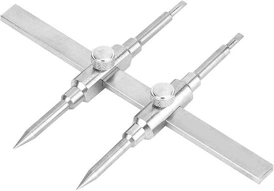Chiave per la manutenzione della camera con doppia punta - 10-130mm - Incluso set di viti a 6 punte - Fatta di acciaio inox
