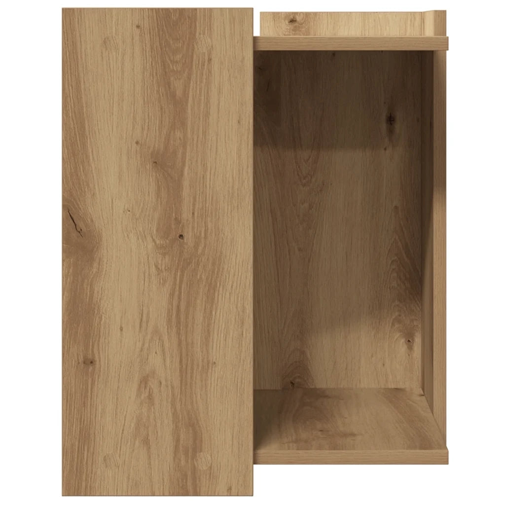 vidaXL Recinto Lettiera Rovere Artigianale 42x42x51 cm in Truciolato