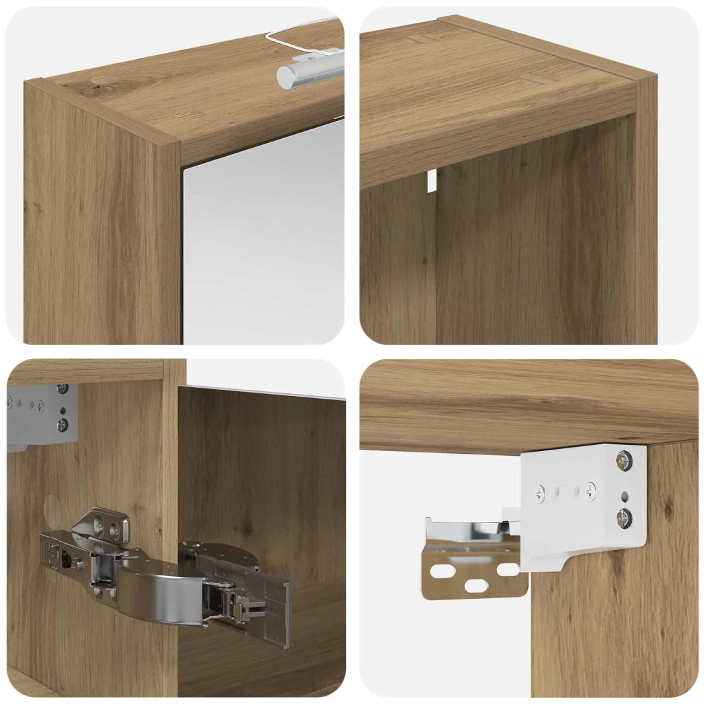 Set di Armadi da Bagno 3 pcs 116 x 16 x 62,5 cm 3403823