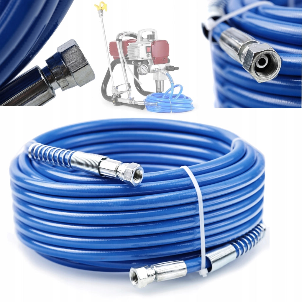 Tubo per Spruzzatore Airless di Verniciatura in TPU 45m Blu – Alta Durata e Flessibilità