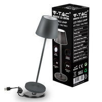 Lampada led da tavolo da 2W (batteria da 4400MA) 3000K IP54 GREE