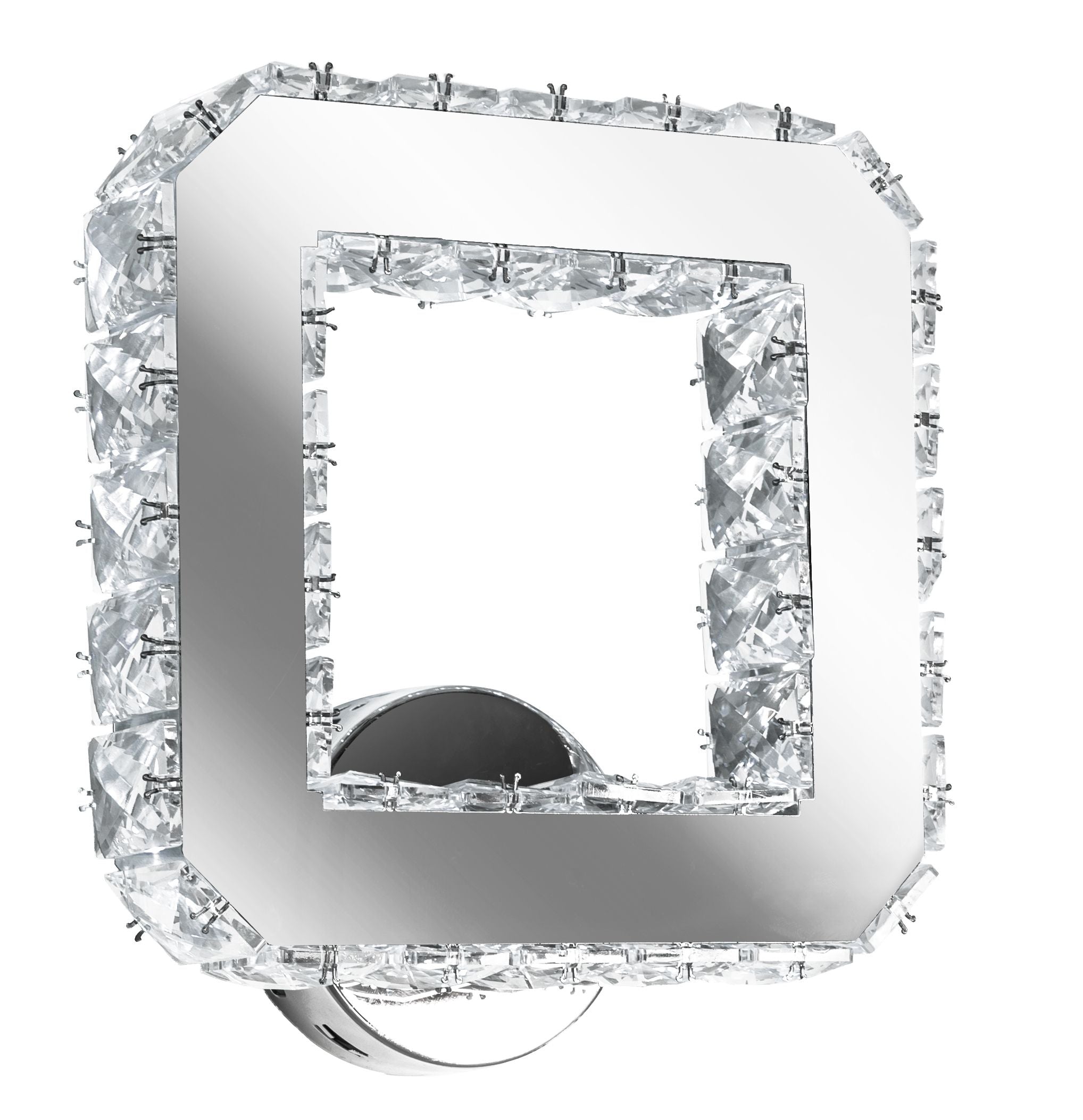 Lampada Da Parete Lampada Da Muro Di Cristallo Led Quadrato App415-w App416-w Caldo bianco 3000K