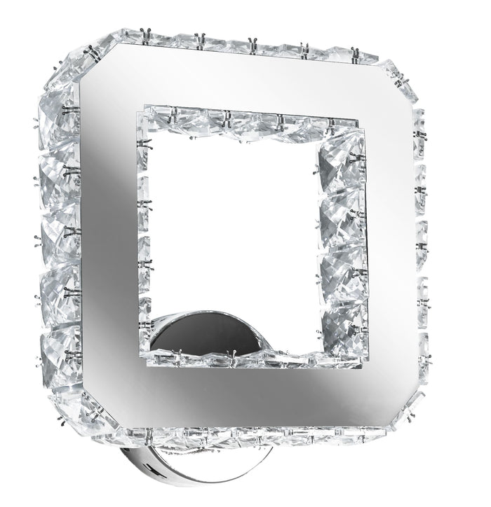 Lampada Da Parete Lampada Da Muro Di Cristallo Led Quadrato App415-w App416-w Caldo bianco 3000K