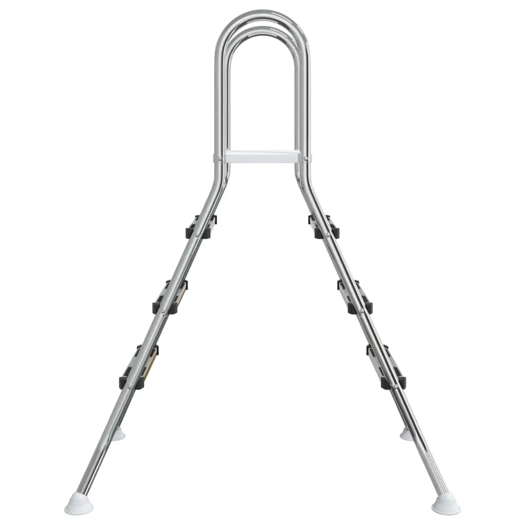 Scala per piscina fuori terra 100 cm 3-Step Acciaio Inox 304 42032422