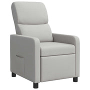 Poltrona reclinabile Grigio Nuvola Tessuto 42034827