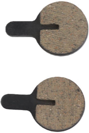 Blocco frenante per bicicletta con piatto posteriore in acciaio - Freni bicicletta - Pads a semimetallo con cera - Freno silenzioso - Amichevole con disco - Freno liscio e stabile