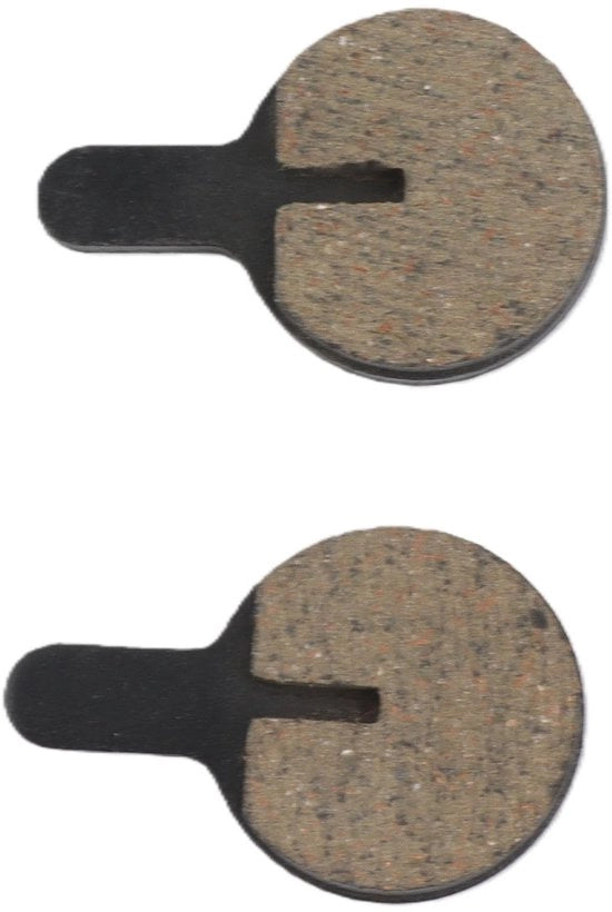 Blocco frenante per bicicletta con piatto posteriore in acciaio - Freni bicicletta - Pads a semimetallo con cera - Freno silenzioso - Amichevole con disco - Freno liscio e stabile