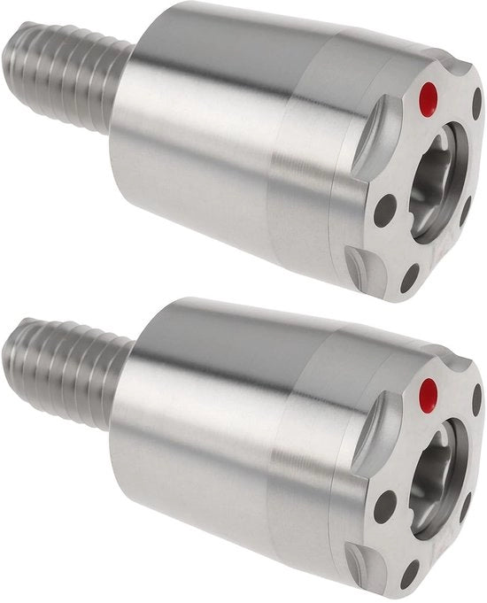 Pesi da Golf 2x12g - Acciaio Inossidabile - Compatibili con TaylorMade R9/R11/R11S/R1 - Viti - Facili da Installare - Argento - Pesi per Club da Golf