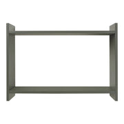 Mensola Bamberg, Verde, MDF, 14,5x50x35 cm