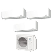 Climatizzatore Condizionatore Fujitsu Trial Split Inverter serie KM AIRSTAGE 9+12+12 con AOEG24KBCA3 R-32 Wi-Fi Integrato 9000+12000+12000