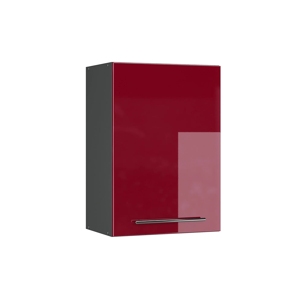 Pensile da cucina Fame-Line Bordeaux lucido/Antracite 50 cm Vicco