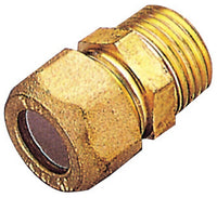 pl raccordo in ottone diritto bicono m/gas 10x1/2 pes cod:ferx.76591