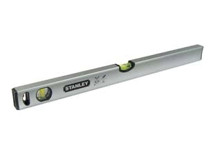 LIVELLA MAGNETICA  IN ALLUMINIO CLASSIC  cm.80 2 bolle 2 magneti (STHT143112)    STANLEY
