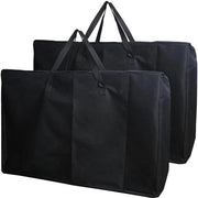 Tuolo da Giardino con Cuscino Portaoggetti 2 Pezzi - 105 x 73 x 28 cm - Resistente al Carico 600D - Sedile Pliabile con Sostegno per Ombrellone da Spiaggia - Sedia da Campeggio con Sostegno Terrazza - Grande Borsa da Viaggio