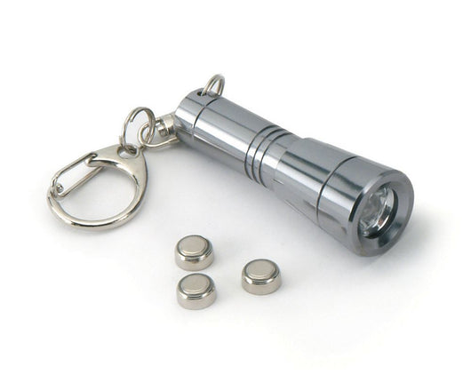 Portachiavi minitorcia a led batterie incluse