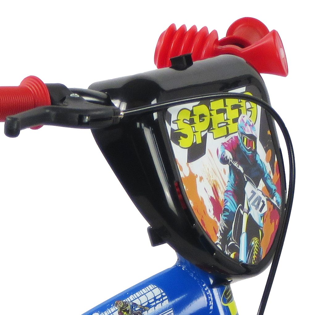 SCH SPEED 12", bicicletta per bambini, bici bambino, adatta a bambini tra i 3 e i 5 anni, per altezza tra 85 e 105 cm, c