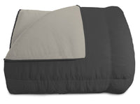 Trapunta Invernale Singola Doubleface 300gr Grigio Chiaro/Grigio Scuro