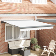 Tenda Retrattile Automatica Bianca 350x250 cm