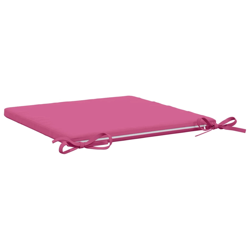 Cuscini per Sedia in 4 Pezzi SOEST 4 pz 100% Poliestere Rosa 944348