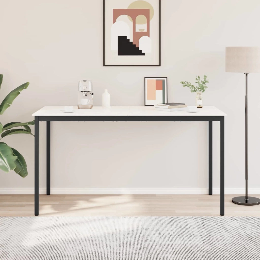 Tavolo da bar Bianco 200 x 100 x 105 cm Pino massello 3416328