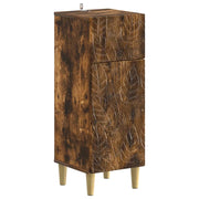 Mobiletto da Bagno DELFT Rovere Fumo 30 x 31 x 80 cm 897050