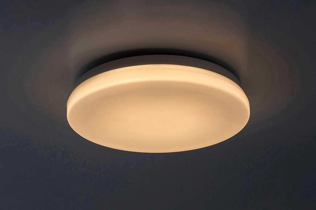 Plafoniera esterna bianca Rabalux Lowar Ø24 12W CCT IP44