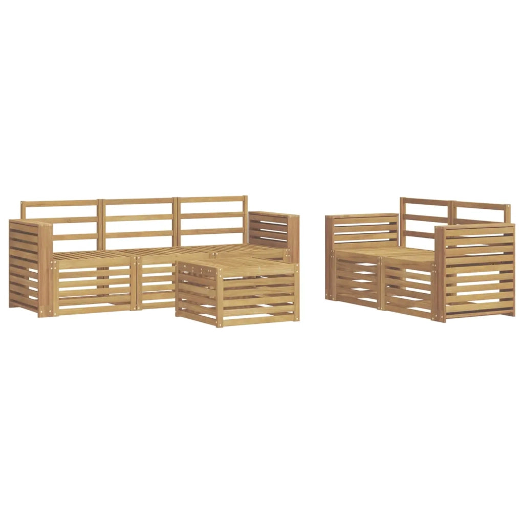 Set divani Legno di Acacia Massello 3391399