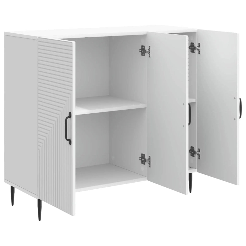Credenza Bianco 89 x 34,5 x 80 cm Legno ingegnerizzato 894875