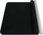 Mat di silicone per lavorare 2 pezzi – Dimensioni grandi 50x40 cm – Sottopiatto antiscivolo per lavori di fai da te pittura resina argilla e cucina – Lavabile e riutilizzabile