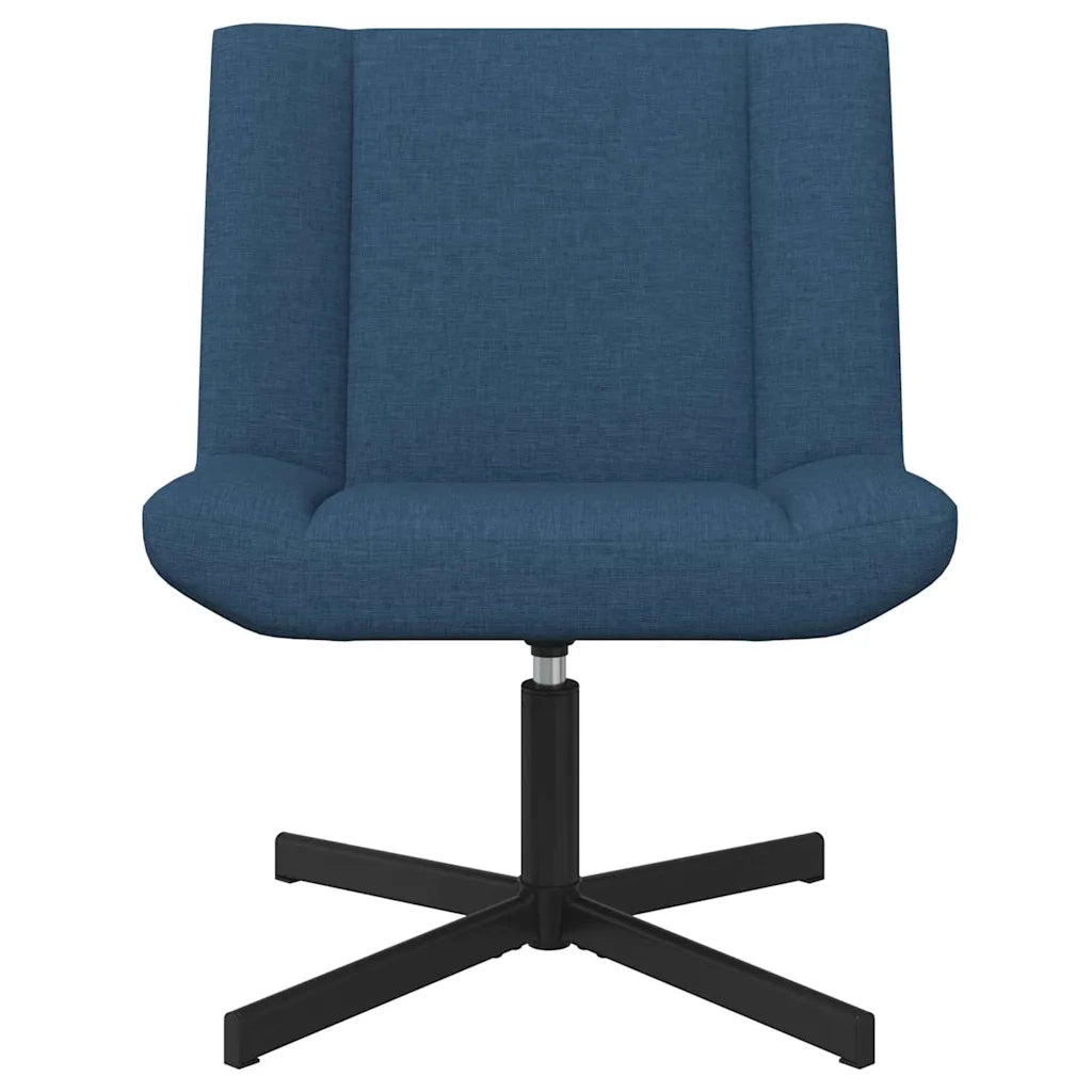 Sedia girevole Blu 63 x 75 x 76 cm Tessuto CFW3004311