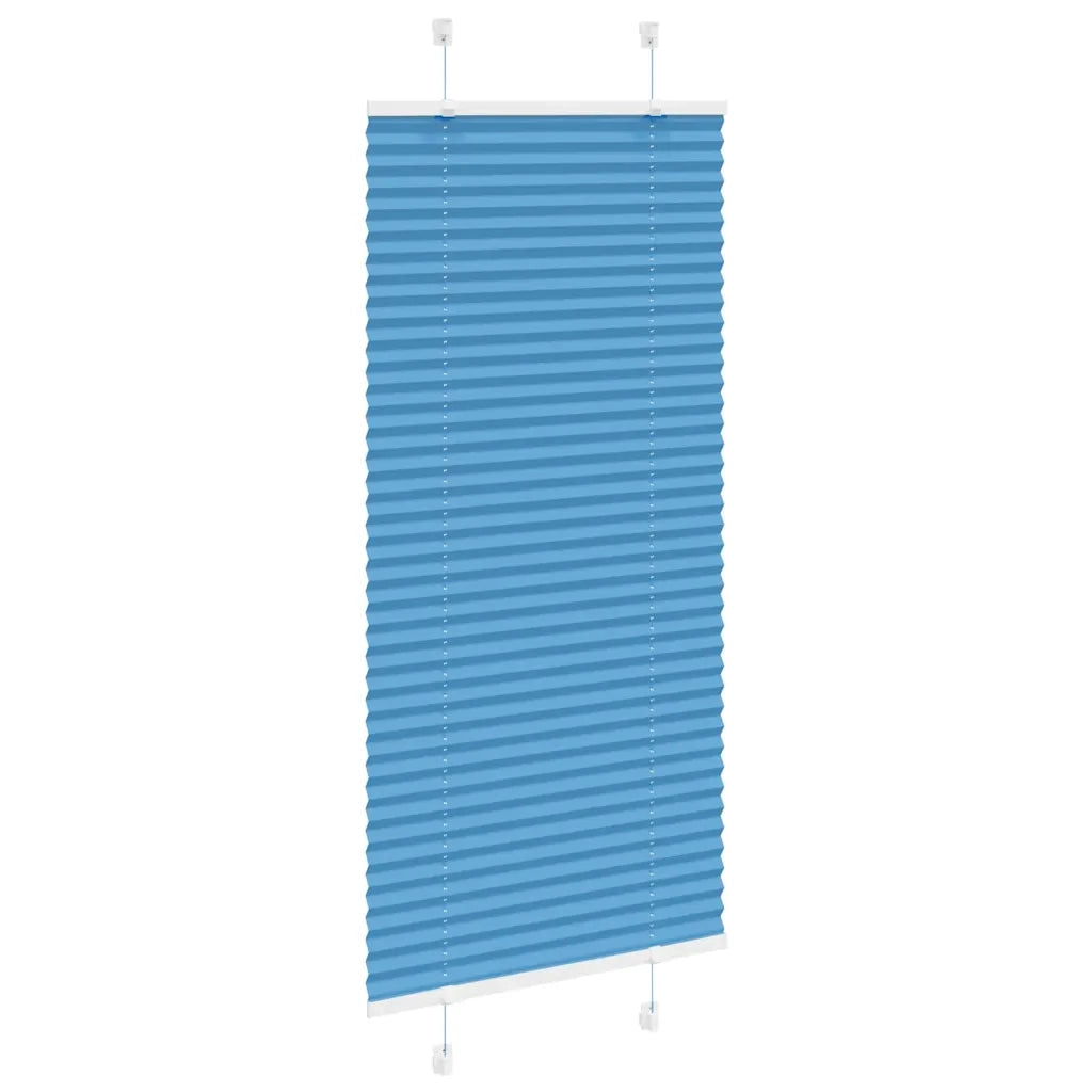 Tenda Plissettata Blu 60x150 cm Larghezza Tessuto 59,4 cm