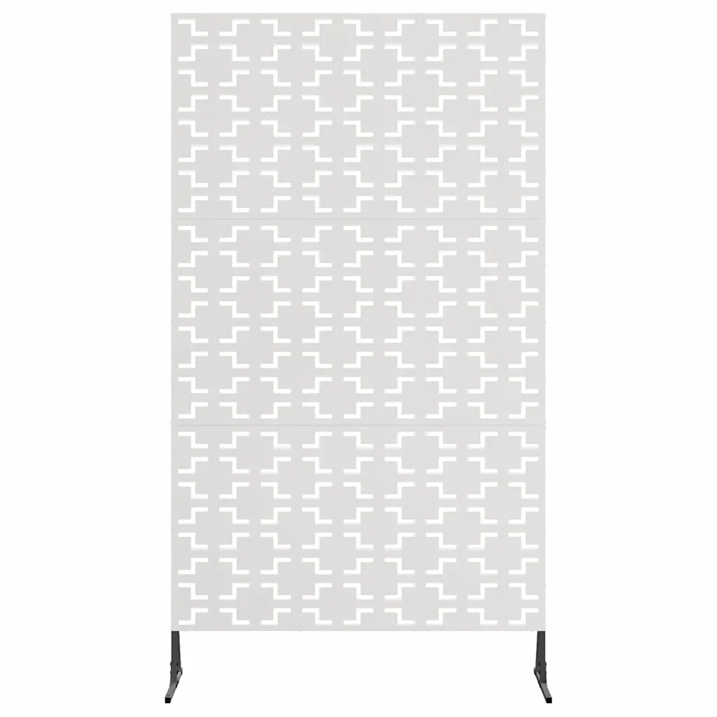 Schermo per Privacy Grigio 100 x 50 x 180 cm Acciaio CFW3295560