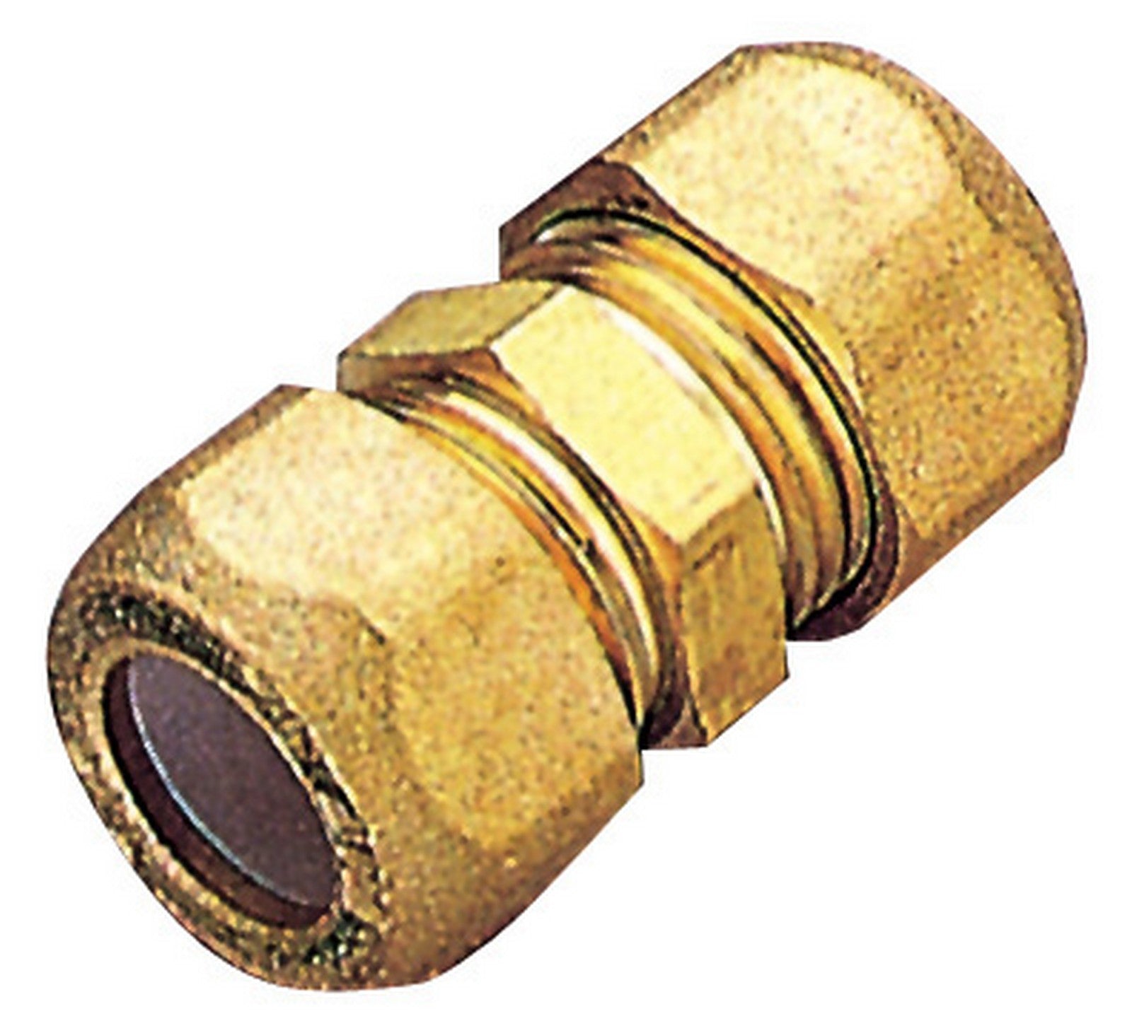 pl raccordo in ottone diritto doppio bicono 12 pes cod:ferx.76604