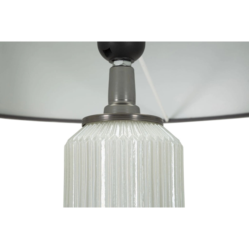 Lampada da Terra VKH216, Grigio, Metallo, 42,5x42,5x163 cm